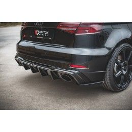 Diffuseur Arrière Complet V.2 Audi RS3 8V Sportback Facelift Noir Brillant