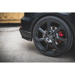 Lames De Pare-Chocs Arrière Latérales V.2 Audi RS3 8V Sportback Facelift Noir Brillant