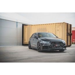 Rajouts Des Bas De Caisse MAXTON V.2 Audi RS3 8V Sportback Facelift Noir Brillant
