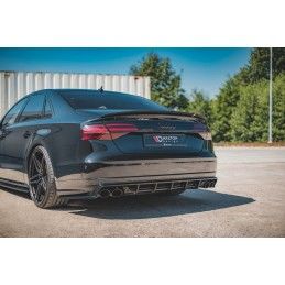 Maxton Diffuseur Arrière Complet Audi S8 D4 Facelift Gloss Black, AU-S8-D4-RS1G Tuning.fr