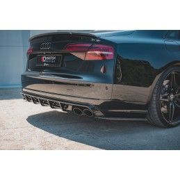 Maxton Lames De Pare-Chocs Arrière Latérales V.2 Audi S8 D4 Facelift Gloss Black, AU-S8-D4-RSD2G Tuning.fr