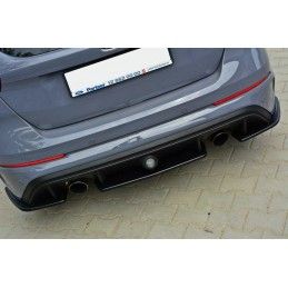 Maxton Central Arriere Splitter Ford Focus RS Mk3 Gloss Black, FO-FO-3-RS-RD1G Tuning.fr