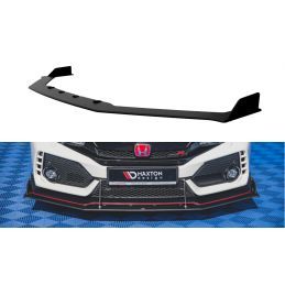 Sport Durabilité LAME AVANT MAXTON Honda Civic X Type-R Noir