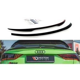Spoiler Cap Maxton Audi RSQ3 / Q3 S-Line Sportback F3 Noir Brillant
