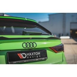 Spoiler Cap Maxton Audi RSQ3 / Q3 S-Line Sportback F3 Noir Brillant