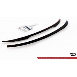 Spoiler Cap Maxton Audi RSQ3 / Q3 S-Line Sportback F3 Noir Brillant