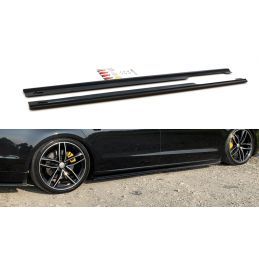 Maxton Rajouts Des Bas De Caisse Audi A8 Long D4 Gloss Black, AU-A8L-D4-SD1G Tuning.fr