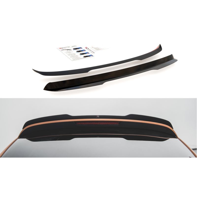 Maxton Spoiler Cap Audi Q7 S-Line Mk.1 Gloss Black, AU-Q7-1-SLINE-CAP1G Tuning.fr