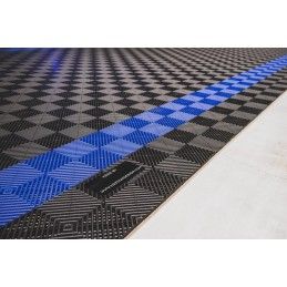 "MAXTON Floor" sol modulaire- Tuile de bord d'angle (Chevilles mâles) Male Pegs