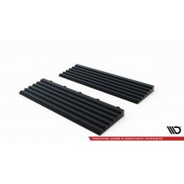 Maxton "MAXTON Floor" sol modulaire- Tuile de bord (Boucles femelles) Female Loops, MXFL-EDGE-F-BLACK-1 Tuning.fr