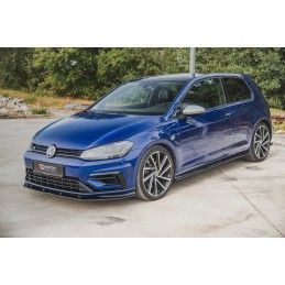 Maxton Sports Durabilité Rajouts Des Bas De Caisse VW Golf 7 R / R-Line Facelift Black, VWGO7FRCNC-SD2B Tuning.fr