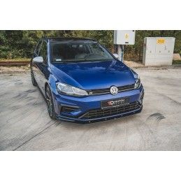 Maxton Sport Durabilité Lame Du Pare-Chocs Avant VW Golf 7 R / R-Line Facelift Red, VWGO7FRCNC-FD2BRB Tuning.fr