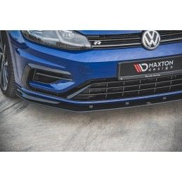 Maxton Sport Durabilité Lame Du Pare-Chocs Avant VW Golf 7 R / R-Line Facelift Red, VWGO7FRCNC-FD2BRB Tuning.fr