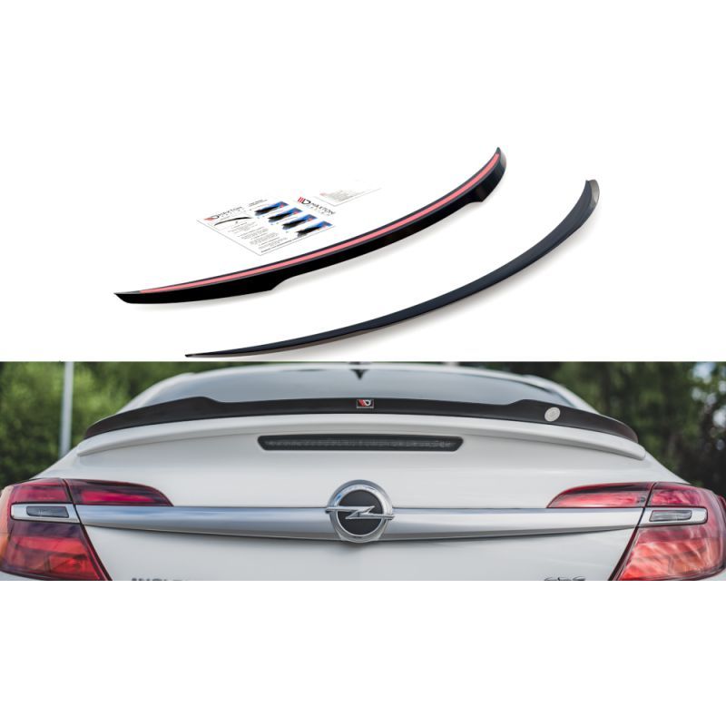 Maxton Spoiler Cap Opel Insignia Mk. 1 OPC Facelift Gloss Black, OP-IS-1F-OPC-CAP1G Tuning.fr