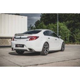 Maxton Central Arriere Splitter Opel Insignia Mk. 1 OPC Facelift Gloss Black, OP-IS-1F-OPC-RD1G Tuning.fr