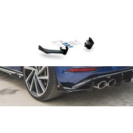 Sport Durabilité LAME ARRIERE MAXTON + Flaps VW Golf 7 R Facelift Noir + Rabats Brillant 