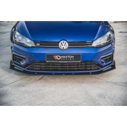 Sport Durabilité LAME AVANT MAXTON V.2 VW Golf 7 R / R-Line Facelift Noir