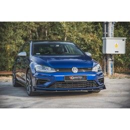 Sport Durabilité LAME AVANT MAXTON V.2 VW Golf 7 R / R-Line Facelift Noir