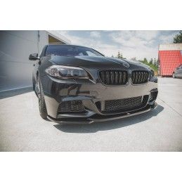 LAME AVANT MAXTON V.4 BMW 5 F10/F11 M-Pack Noir Brillant