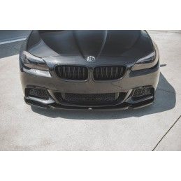 LAME AVANT MAXTON V.4 BMW 5 F10/F11 M-Pack Noir Brillant