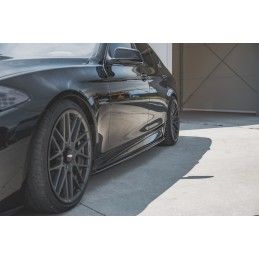 Maxton Rajouts Des Bas De Caisse V.2 BMW 5 F10/F11 M-Pack Gloss Black, BM-5-11-MPACK-SD2G Tuning.fr