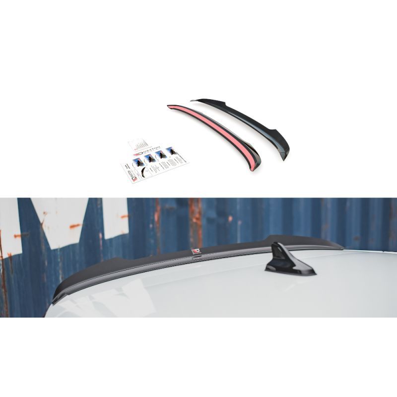 Spoiler Cap Maxton V.1 Volkswagen Golf 8 GTI / R Noir Brillant