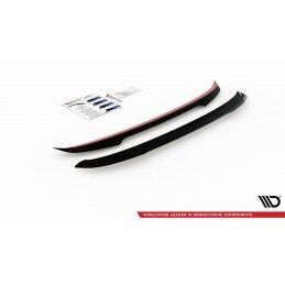 Spoiler Cap Maxton V.1 Volkswagen Golf 8 GTI / R Noir Brillant