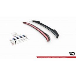 Spoiler Cap Maxton V.1 Volkswagen Golf 8 GTI / R Noir Brillant