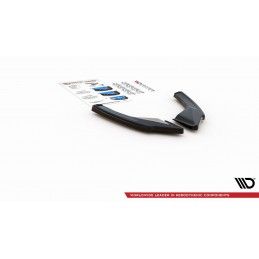Lames De Pare-Chocs Arrière Latérales Volkswagen Golf 8 GTI Noir Brillant