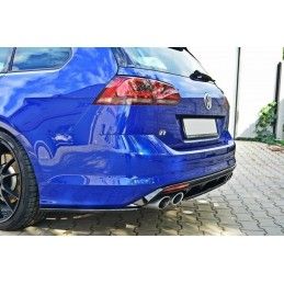 CENTRAL ARRIÈRE MAXTON VW GOLF MK7 R ESTATE (sans une barre verticale) Noir Brillant