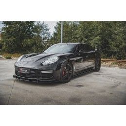 LAME AVANT MAXTON V.1 Porsche Panamera Turbo 970 Facelift Noir Brillant