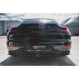 Diffuseur Arrière Complet Porsche Panamera Turbo 970 Facelift Noir Brillant