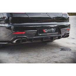 Diffuseur Arrière Complet Porsche Panamera Turbo 970 Facelift Noir Brillant