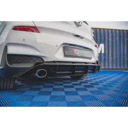 Diffuseur Arrière Complet V.3 Hyundai I30 N Mk3 Hatchback Noir Brillant