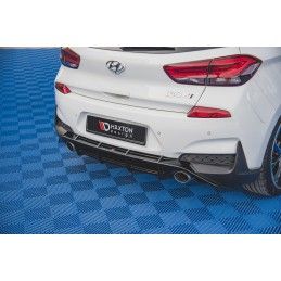 Diffuseur Arrière Complet V.3 Hyundai I30 N Mk3 Hatchback Noir Brillant