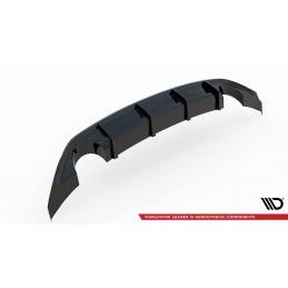 Diffuseur Arrière Complet V.3 Hyundai I30 N Mk3 Hatchback Noir Brillant