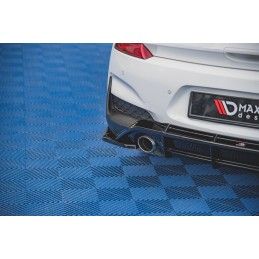 Lames De Pare-Chocs Arrière Latérales V.4 Hyundai I30 N Mk3 Hatchback Noir Brillant