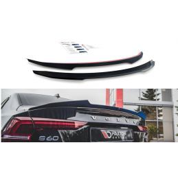 Maxton Spoiler Cap Volvo S60 R-Design Mk3 Gloss Black, VO-S60-3-RDESIGN-CAP1G Tuning.fr