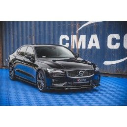 LAME AVANT MAXTON V.1 Volvo S60/V60 R-Design Mk3 Noir Brillant