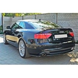 Maxton LAME DU PARE CHOCS ARRIERE AUDI A5 S-LINE Gloss Black, AU-A5-SLINE-RSD1G Tuning.fr