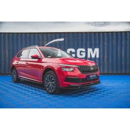 Rajouts Des Bas De Caisse MAXTON Skoda Kamiq Noir Brillant