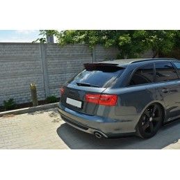 LAME ARRIERE MAXTON AUDI A6 C7 S-LINE AVANT Noir Brillant