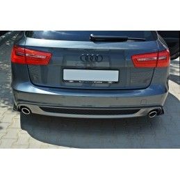 LAME ARRIERE MAXTON AUDI A6 C7 S-LINE AVANT Noir Brillant