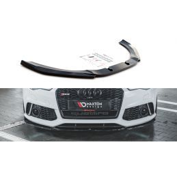 LAME AVANT MAXTON V.3 Audi RS6 C7 Noir Brillant