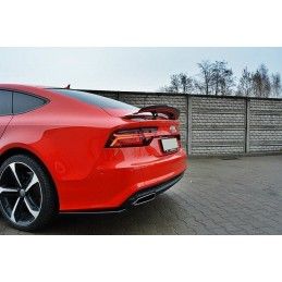 Maxton LAME DU PARE-CHOCS ARRIERE AUDI A7 S-LINE (FACELIFT) Gloss Black, AU-A7-1F-SLINE-RSD1G Tuning.fr