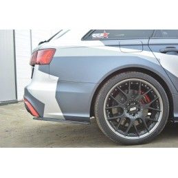 LAME ARRIERE MAXTON Audi RS6 C7 / C7 FL Noir Brillant