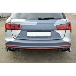 LAME ARRIERE MAXTON Audi RS6 C7 / C7 FL Noir Brillant