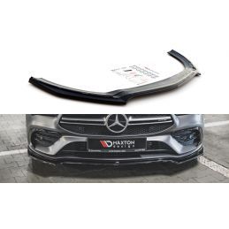 Maxton Lame Du Pare-Chocs Avant V.1 Mercedes-AMG CLA 35 Aero C118 Gloss Black, ME-CLA-118-35AMG-FD1G Tuning.fr
