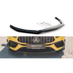 Maxton Lame Du Pare-Chocs Avant V.1 Mercedes-AMG A 45 S W177 Gloss Black, ME-A-177-45-FD1G Tuning.fr