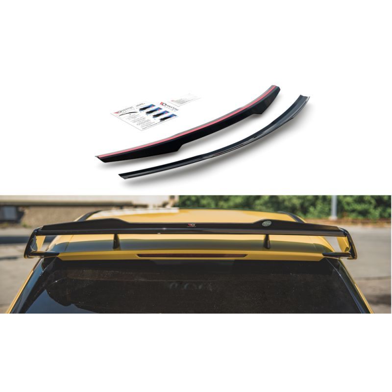 Spoiler Cap Maxton Mercedes A 45 S W177 Noir Brillant